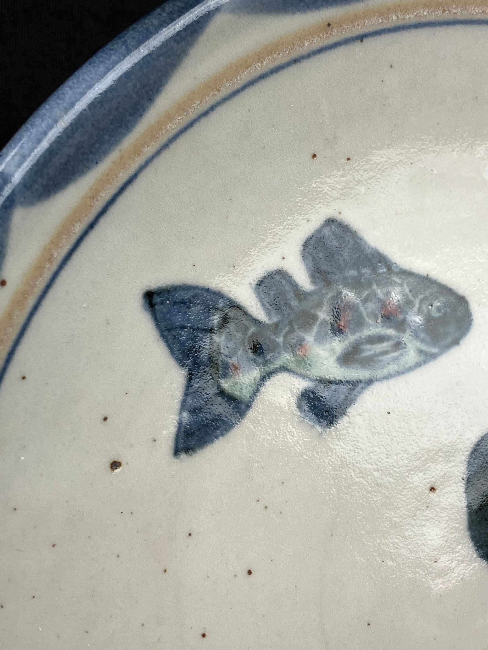 Studio Pottery Cat Plates Featuring Highland Stoneware - 3