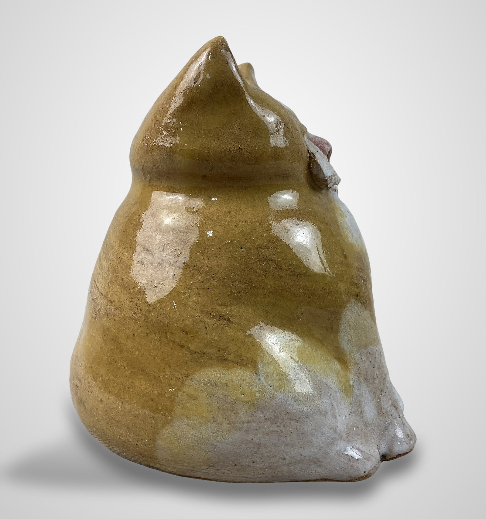 Studio Pottery Cat Bank - 4
