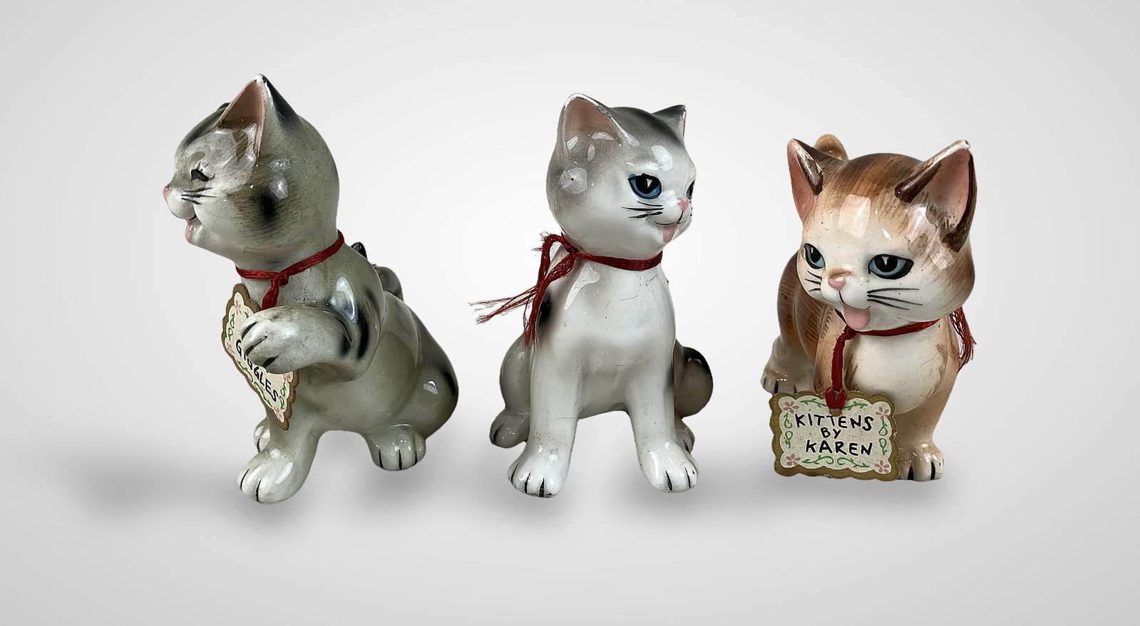 Collection of Porcelain Cats - 6