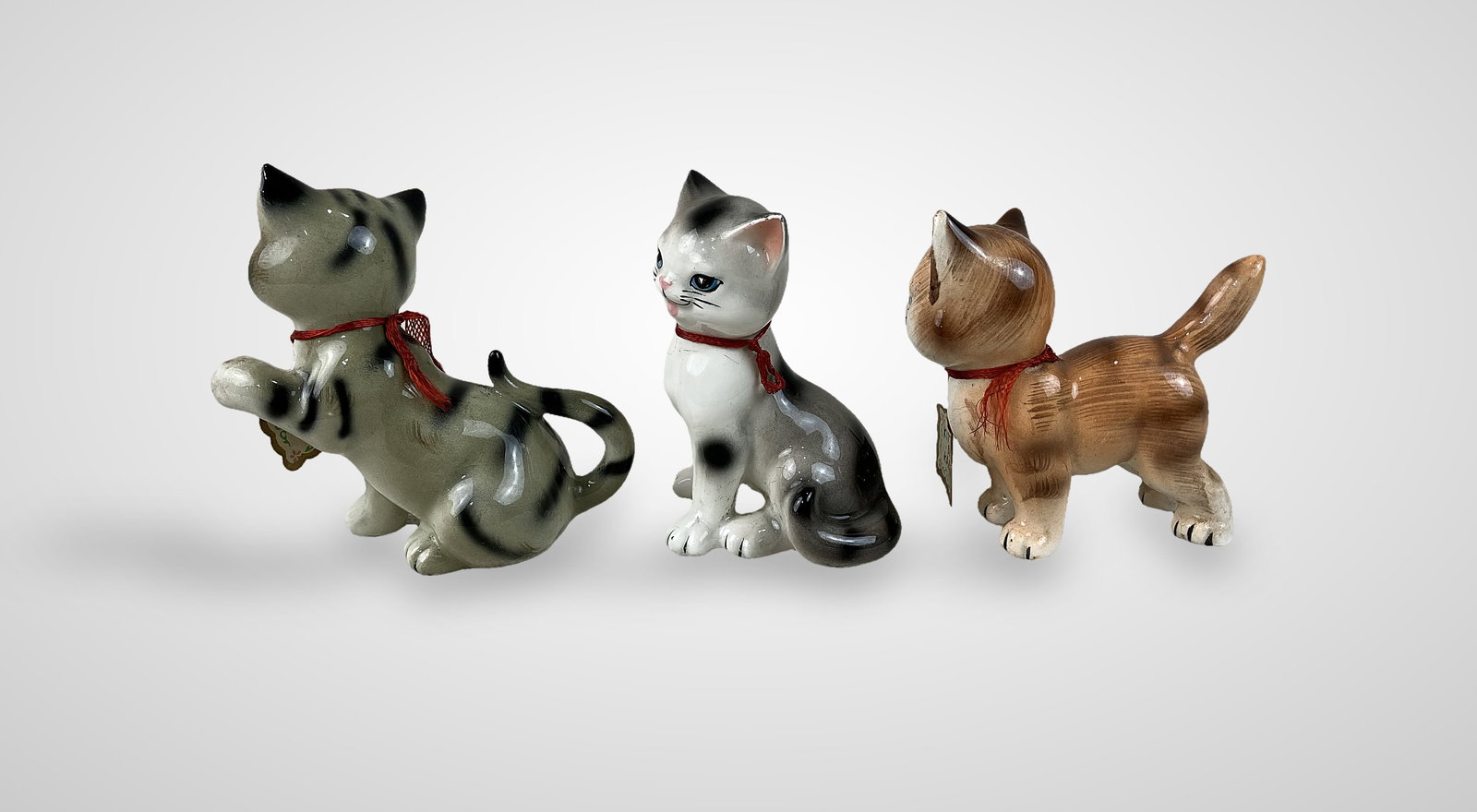Collection of Porcelain Cats - 8