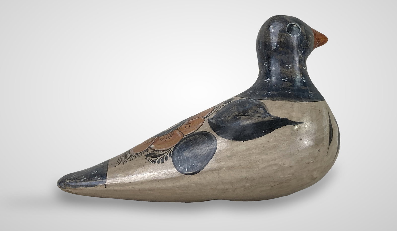 Tonala Mexican Folk Art Pottery Bird - 3