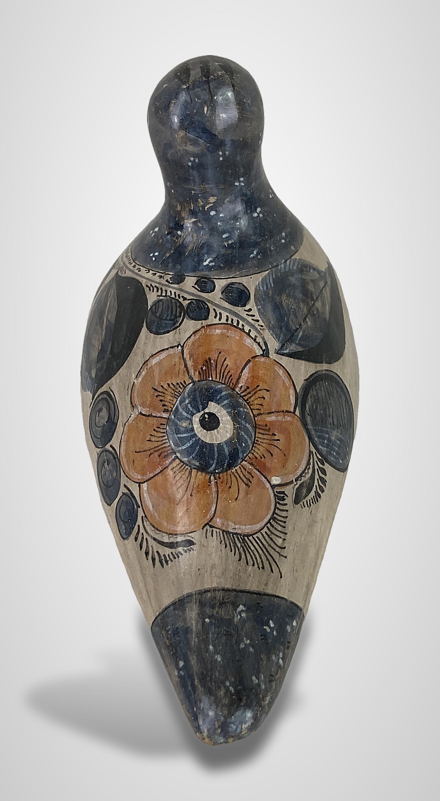 Tonala Mexican Folk Art Pottery Bird - 4