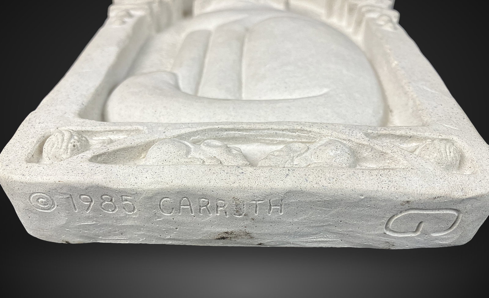 Stone Cat Sculptures - 3