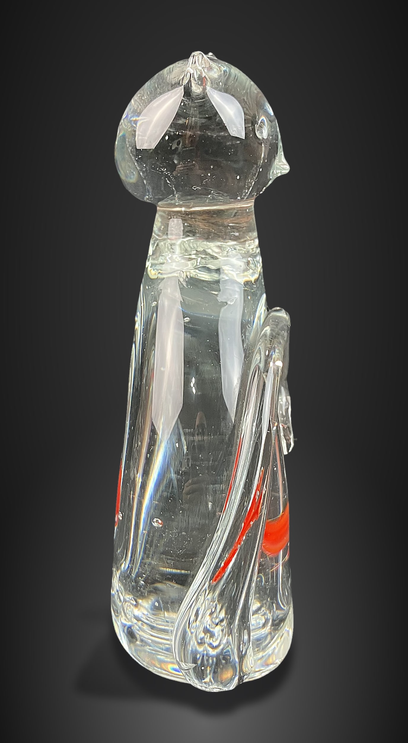 Art Glass Cat Figurine - 3