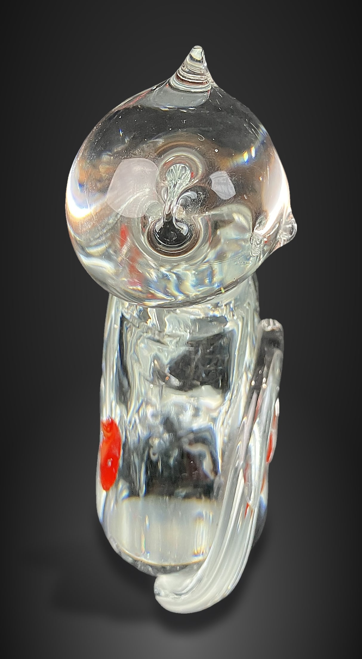 Art Glass Cat Figurine - 4