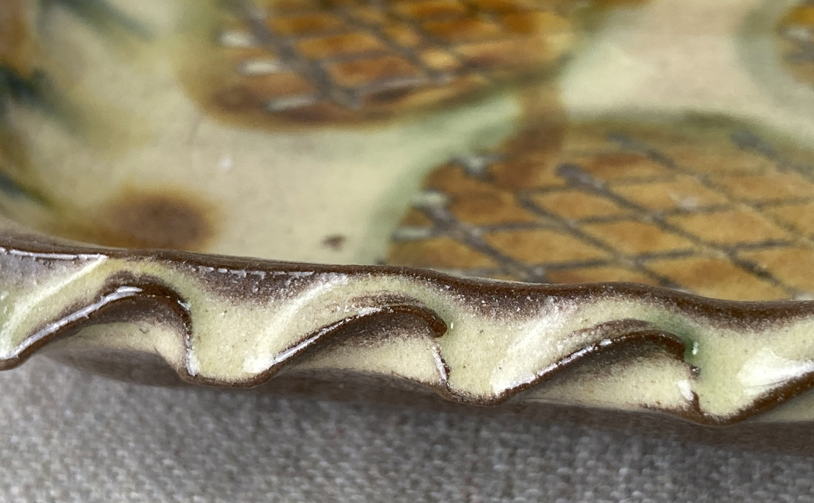 Studio Pottery Trinket Dish - 4