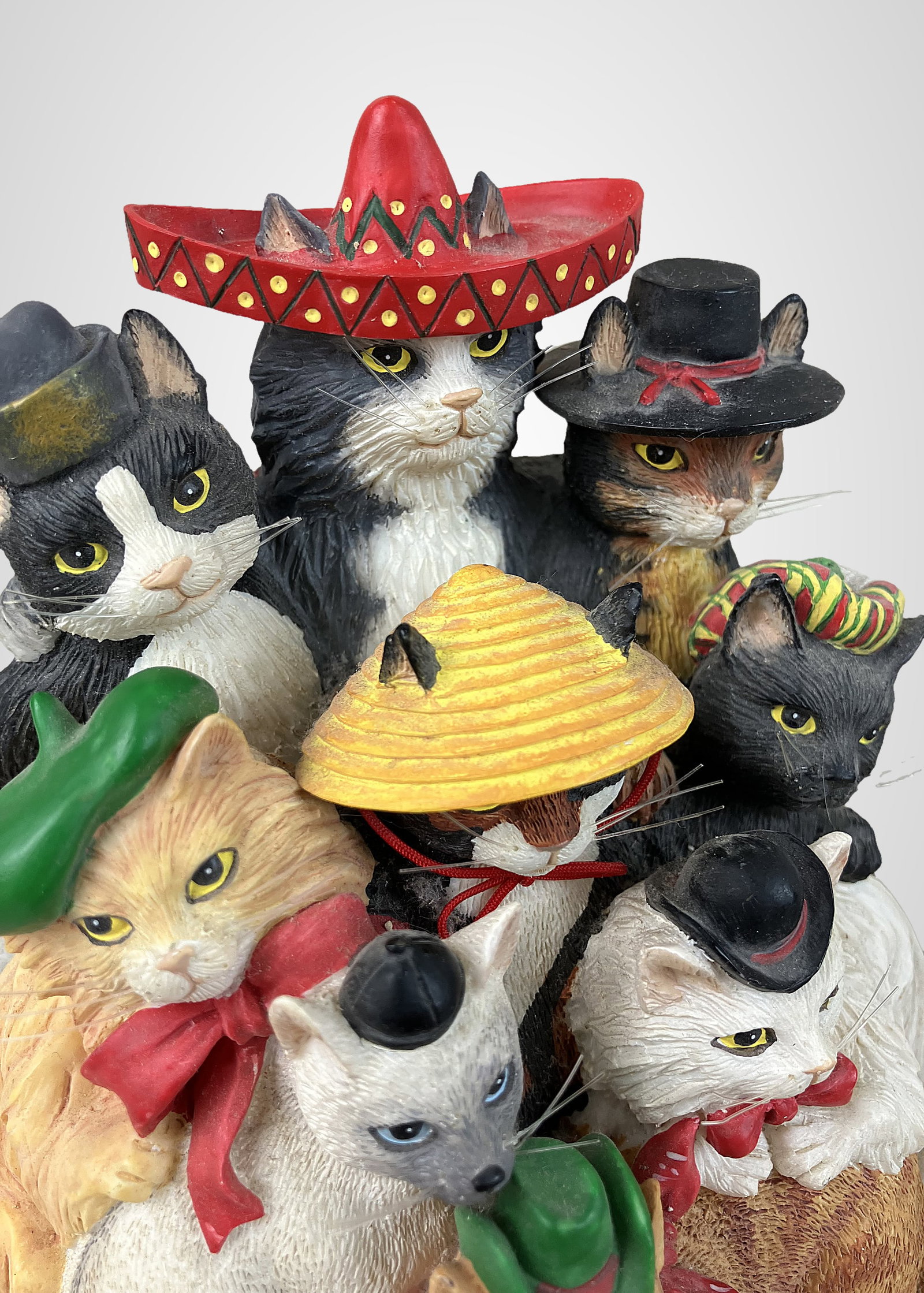 Two Cat Figurines - 3