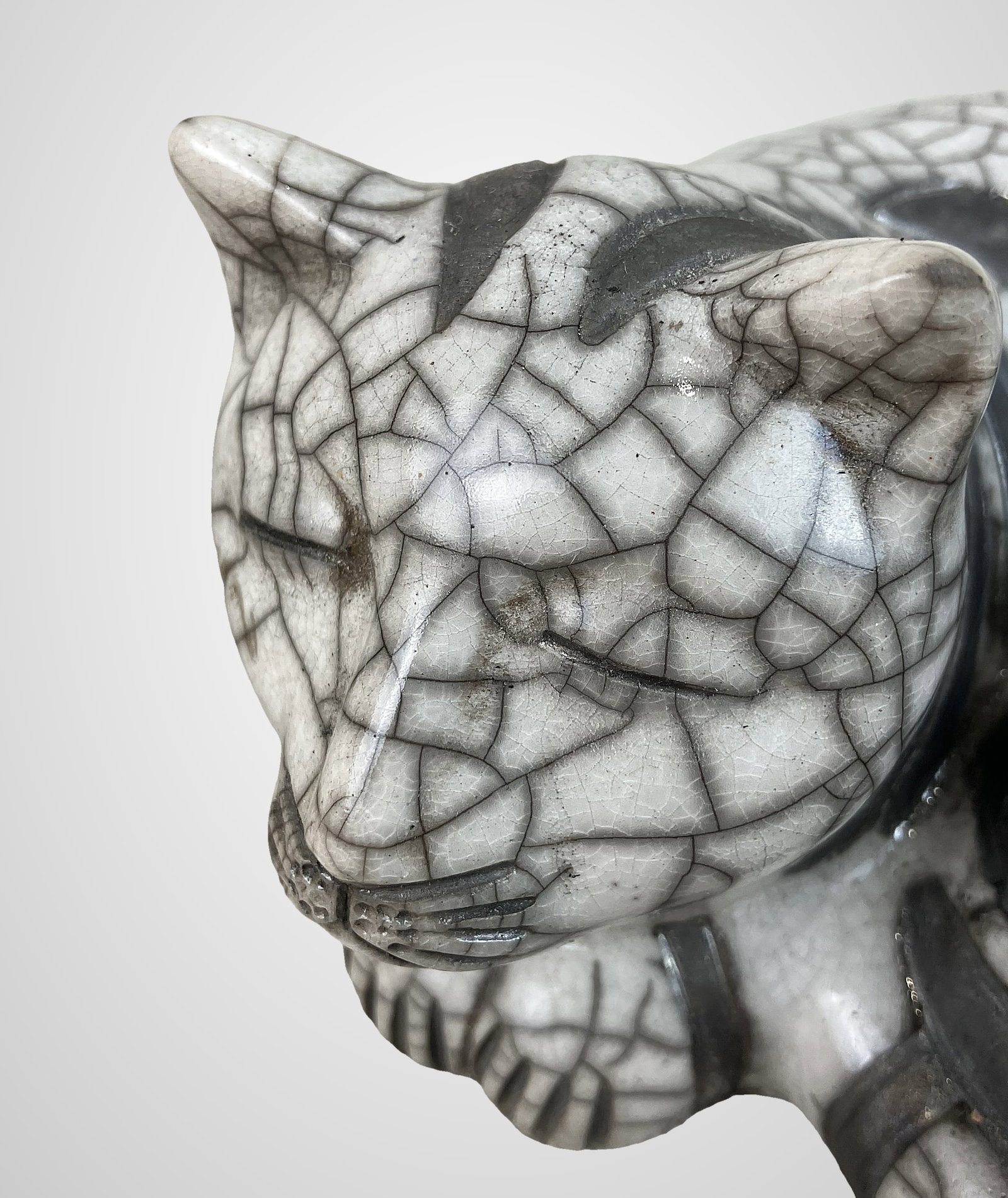 Two Cat Figurines - 4