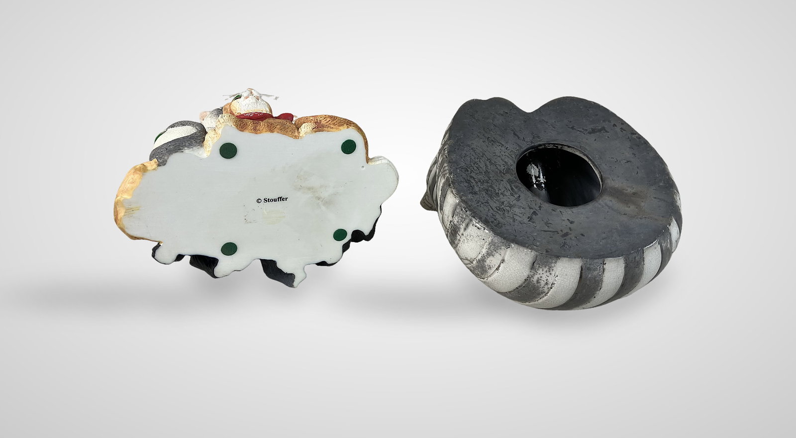 Two Cat Figurines - 8