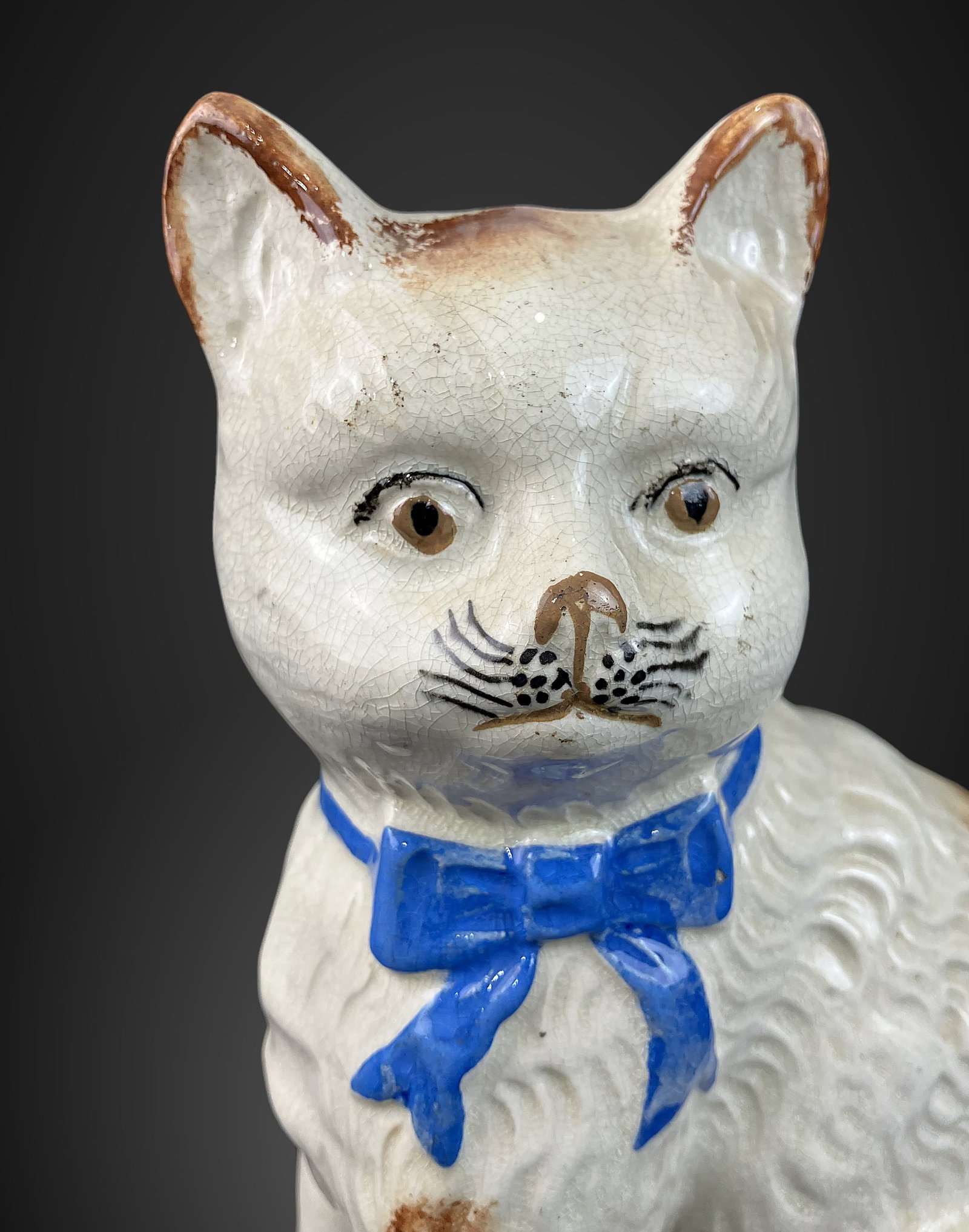 Staffordshire Cat Figurine - 2