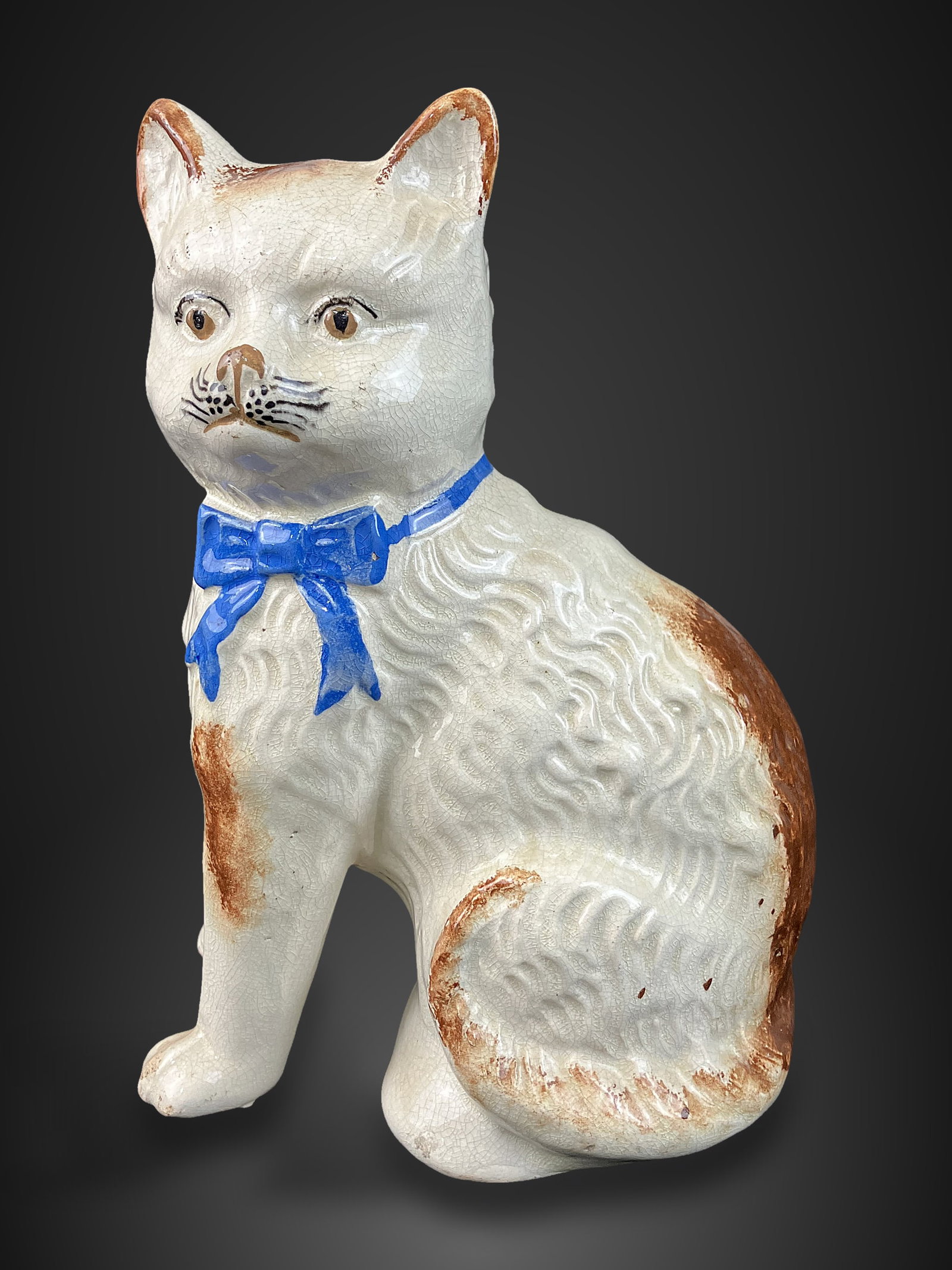 Staffordshire Cat Figurine - 3