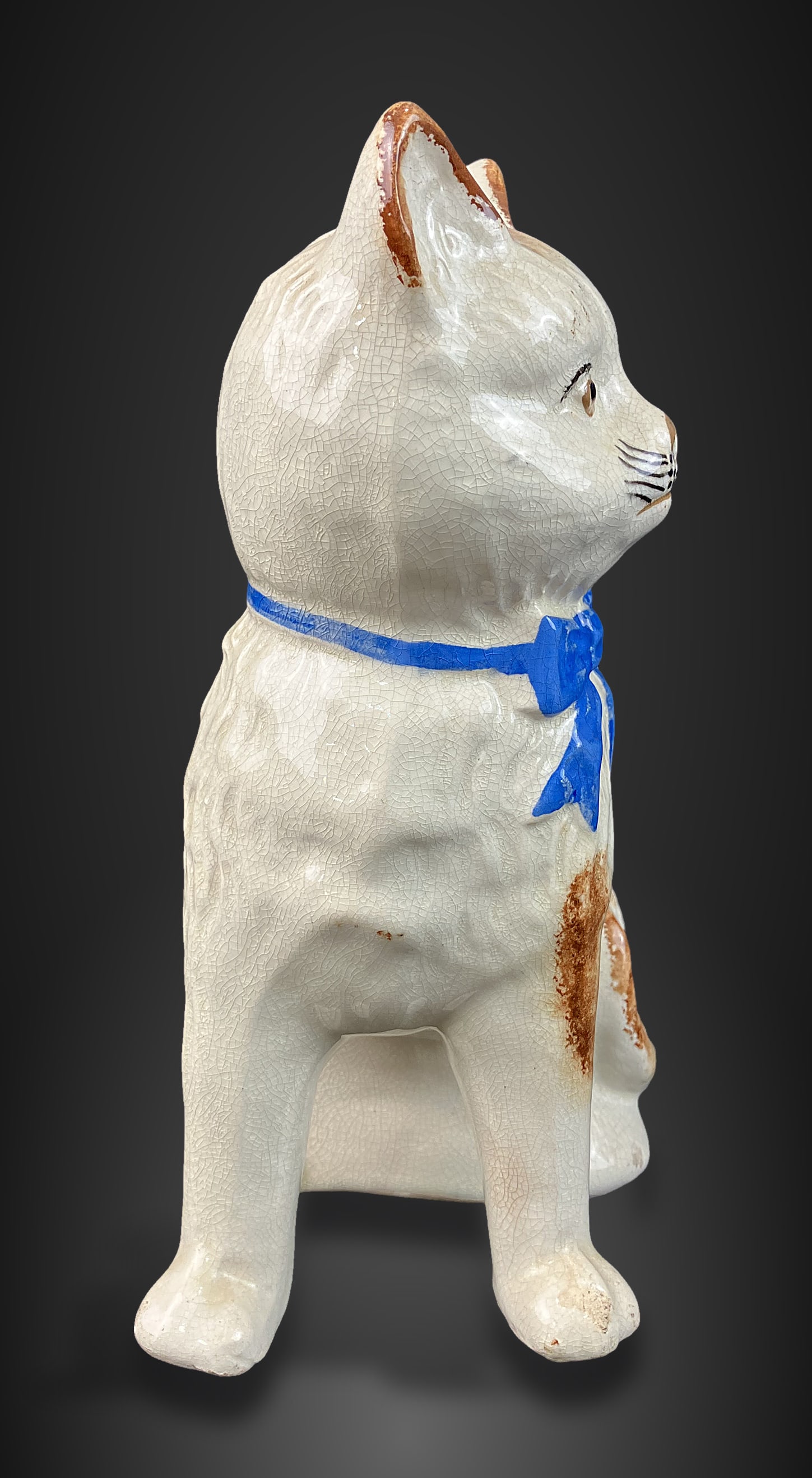 Staffordshire Cat Figurine - 5