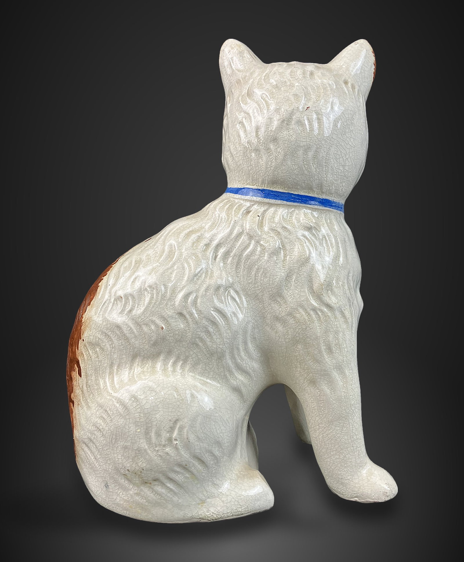 Staffordshire Cat Figurine - 6