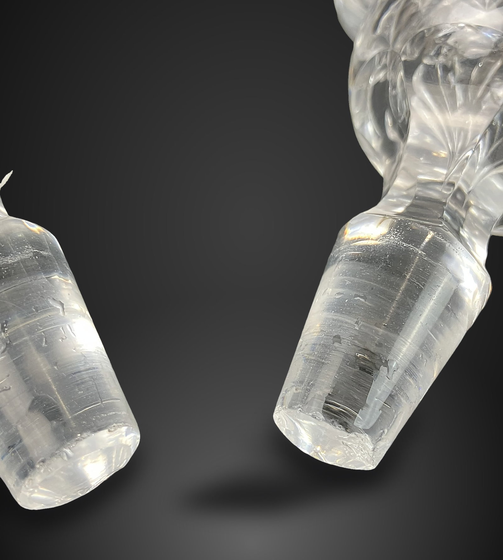Pair of Crystal Decanters - 5