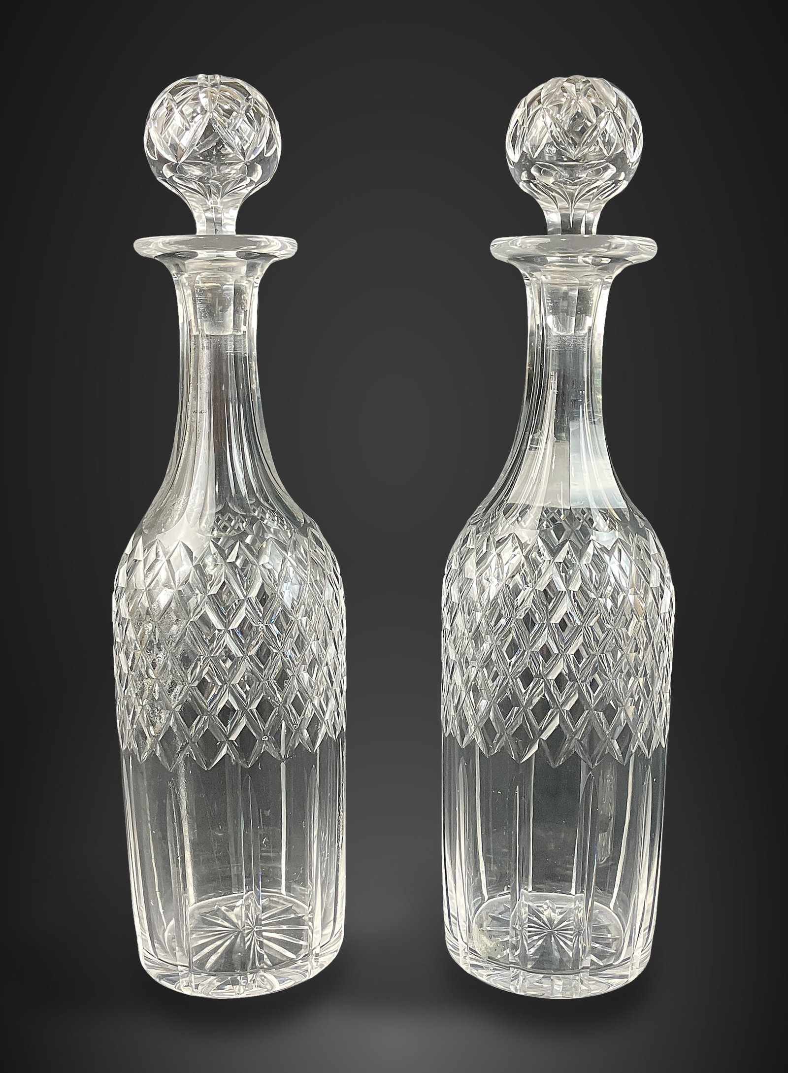 Pair of Crystal Decanters - 6