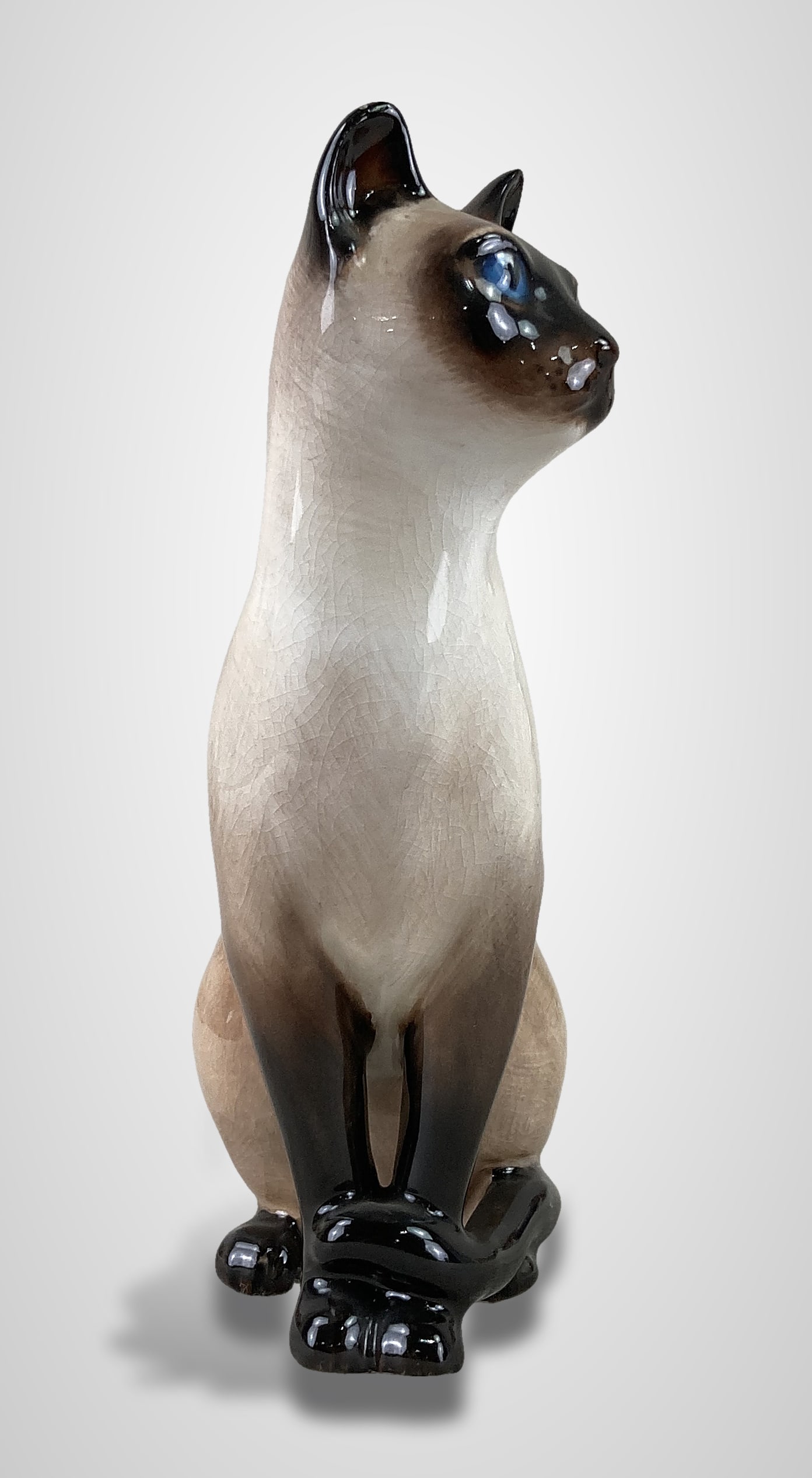 Royal Doulton Siamese Cat Figure - 2