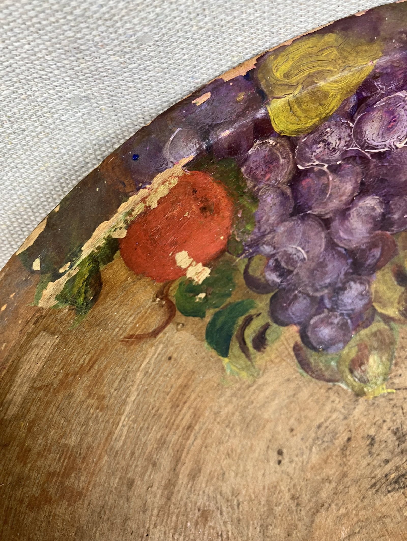 Pair of Munising Fruit Motif Dough Bowls - 4