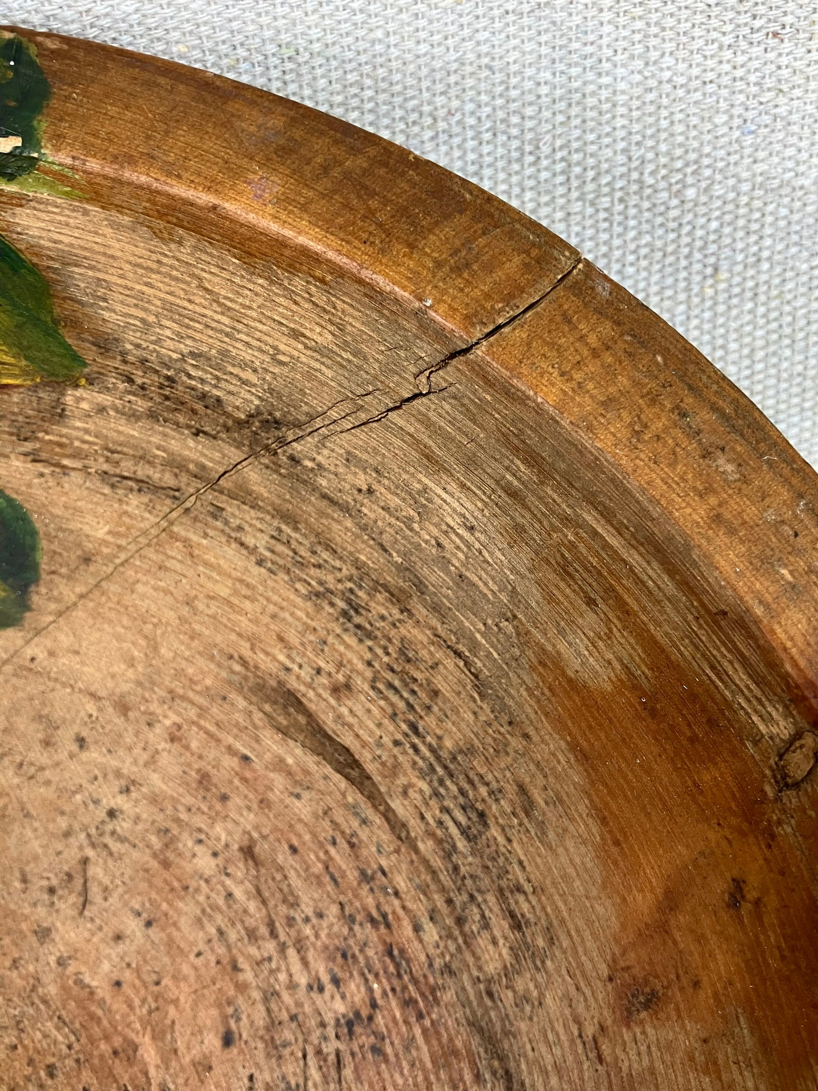 Pair of Munising Fruit Motif Dough Bowls - 5
