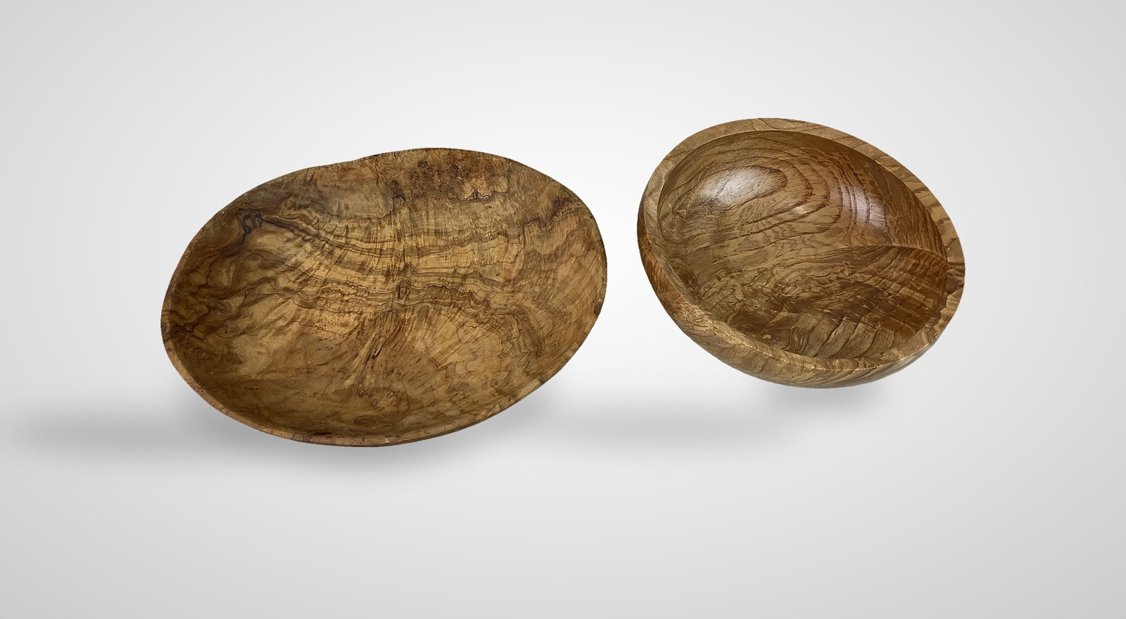 Artisan Turned Wood Bowls - 3