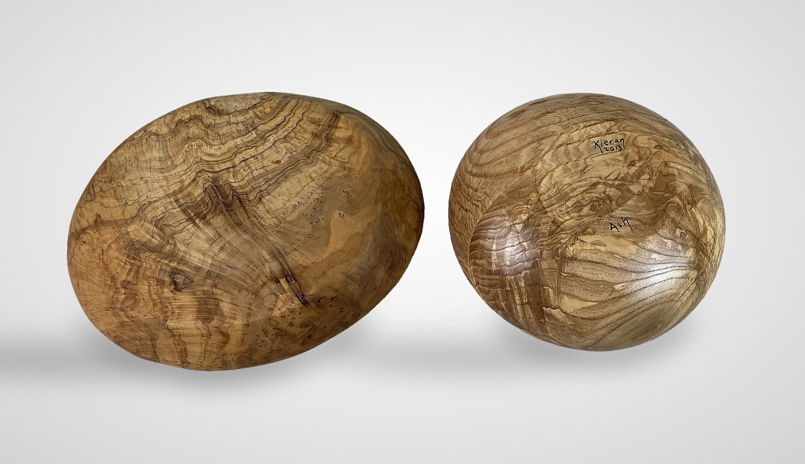Artisan Turned Wood Bowls - 9
