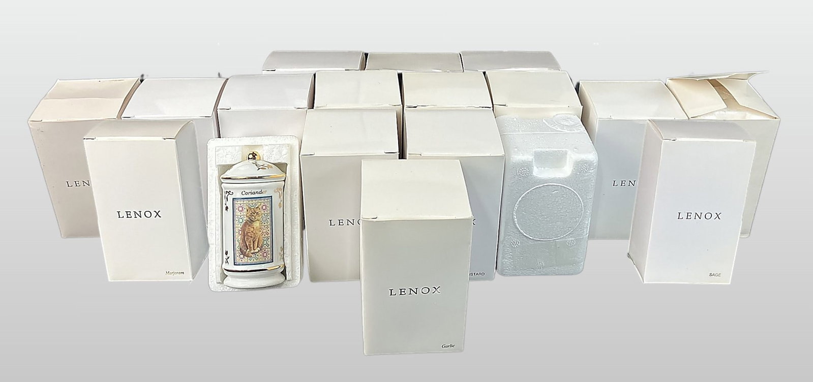 Lenox Cats of Distinction Spice Jar Collection - 7