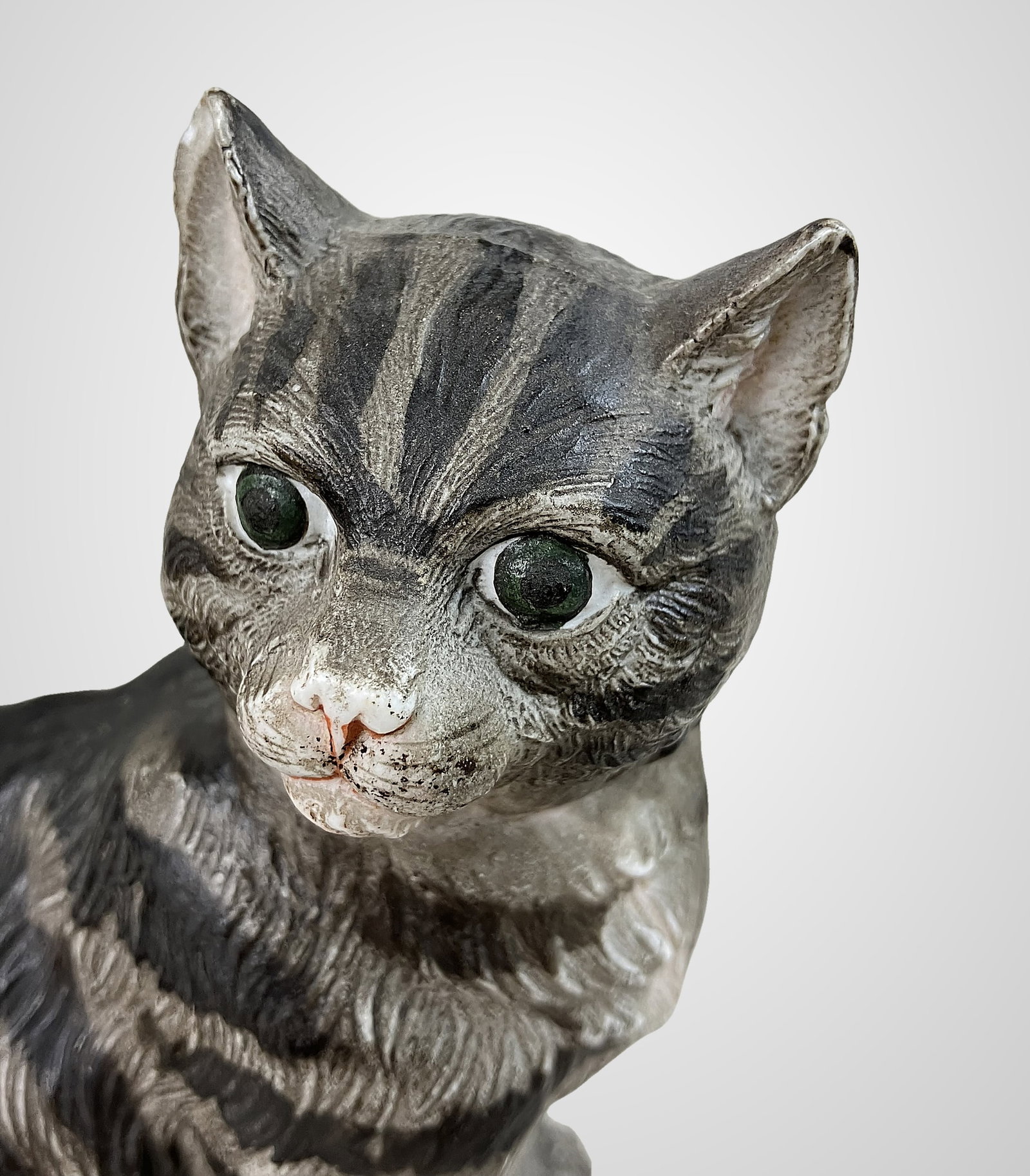 Three Cat Figurines - 4