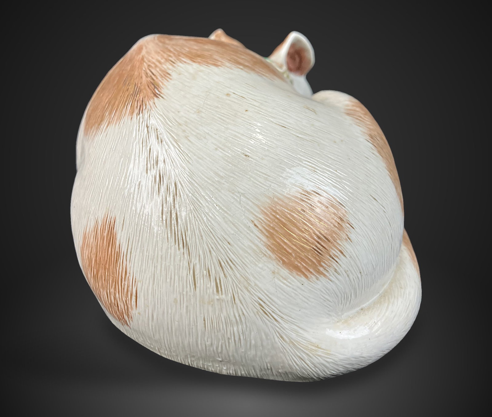 Japanese Kutani Cat Figurine - 6