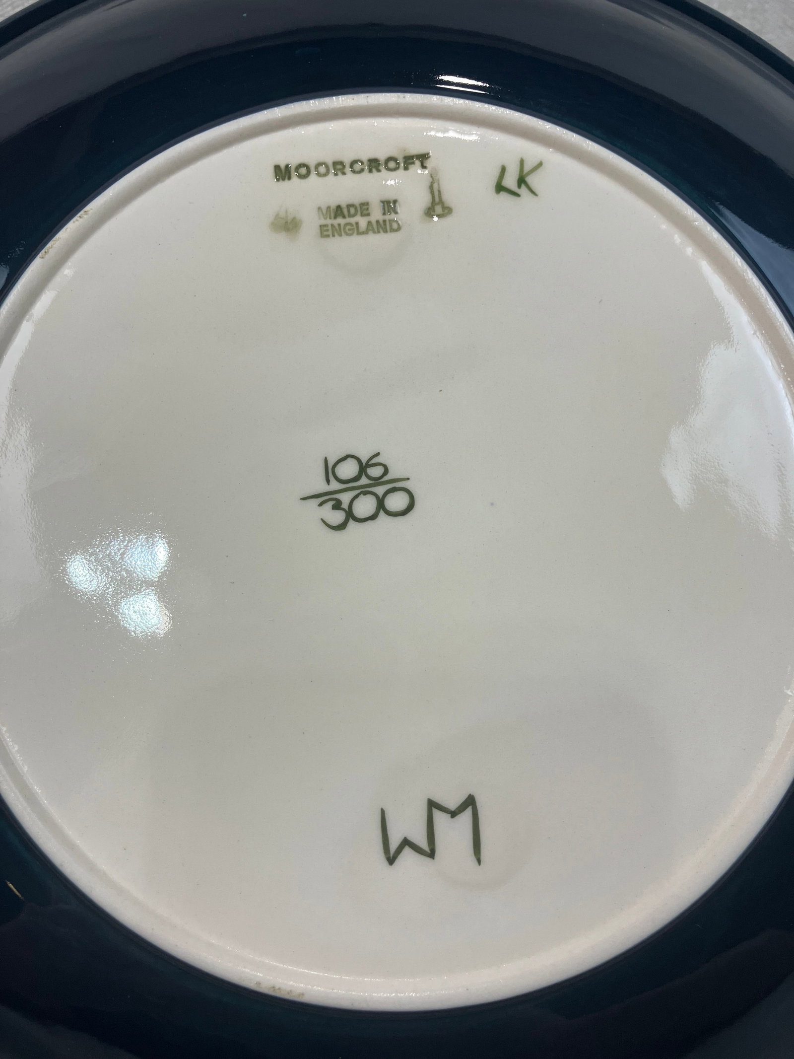 Moorcroft Cat Plate - 4
