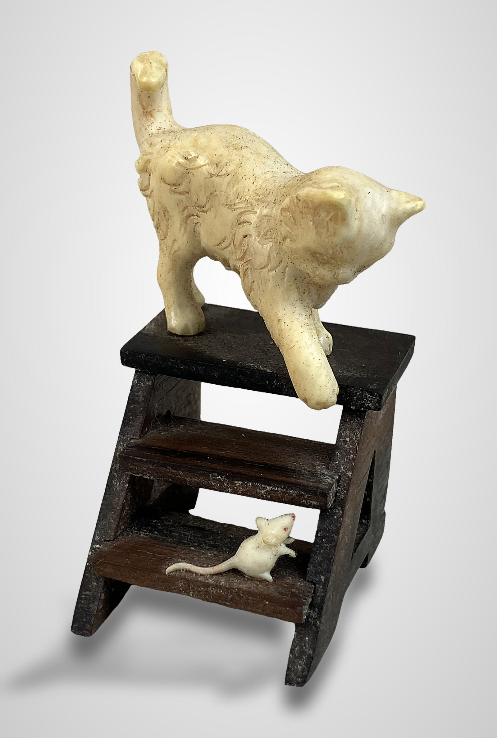 Assortment of Miniature Cat Figurines - 6
