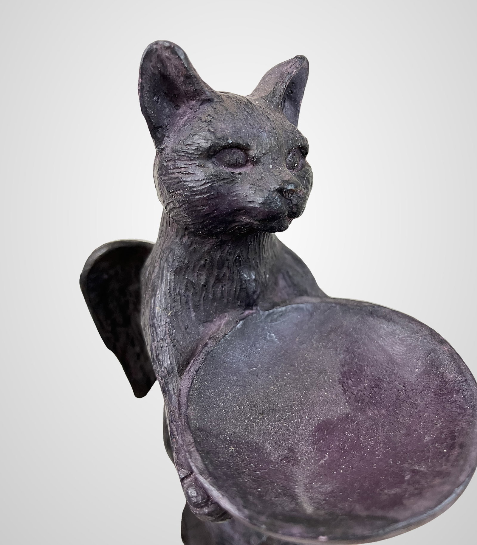 Four Cat Figurines - 3