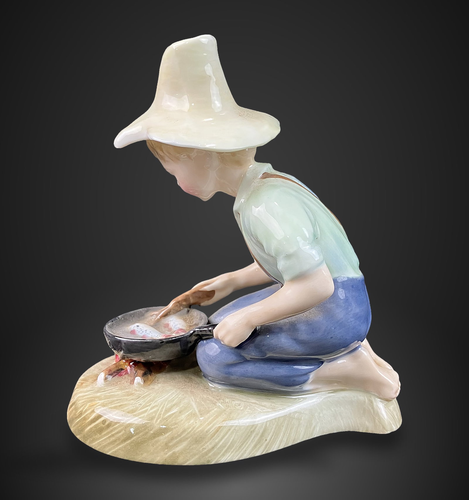 Royal Doulton River Boy Figurine - 6