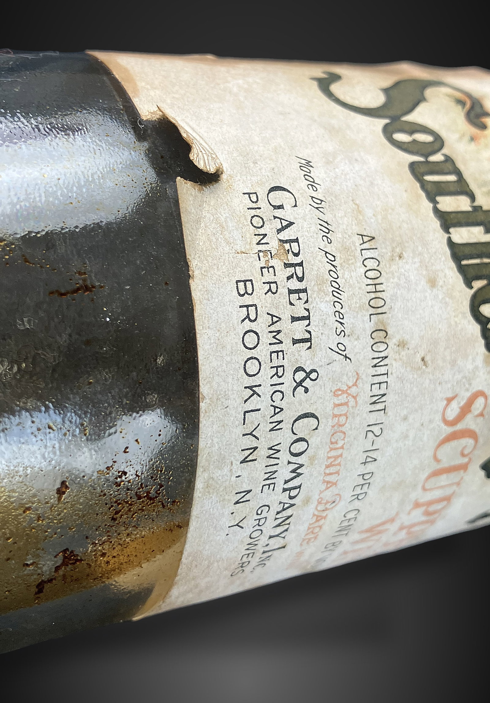 1920s Garrett’s Southern Hospitality Bottle - 7