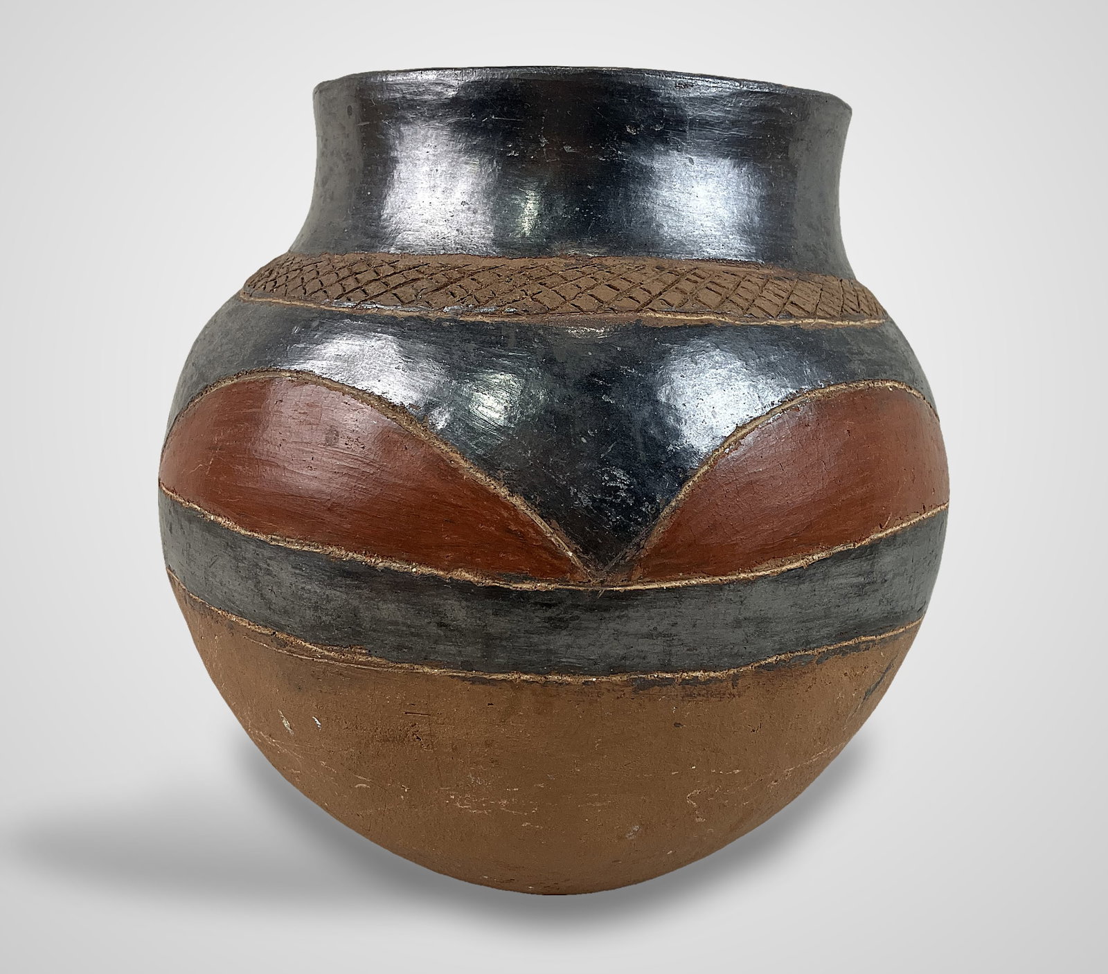 Traditional Tribal Terracotta Pot - 2