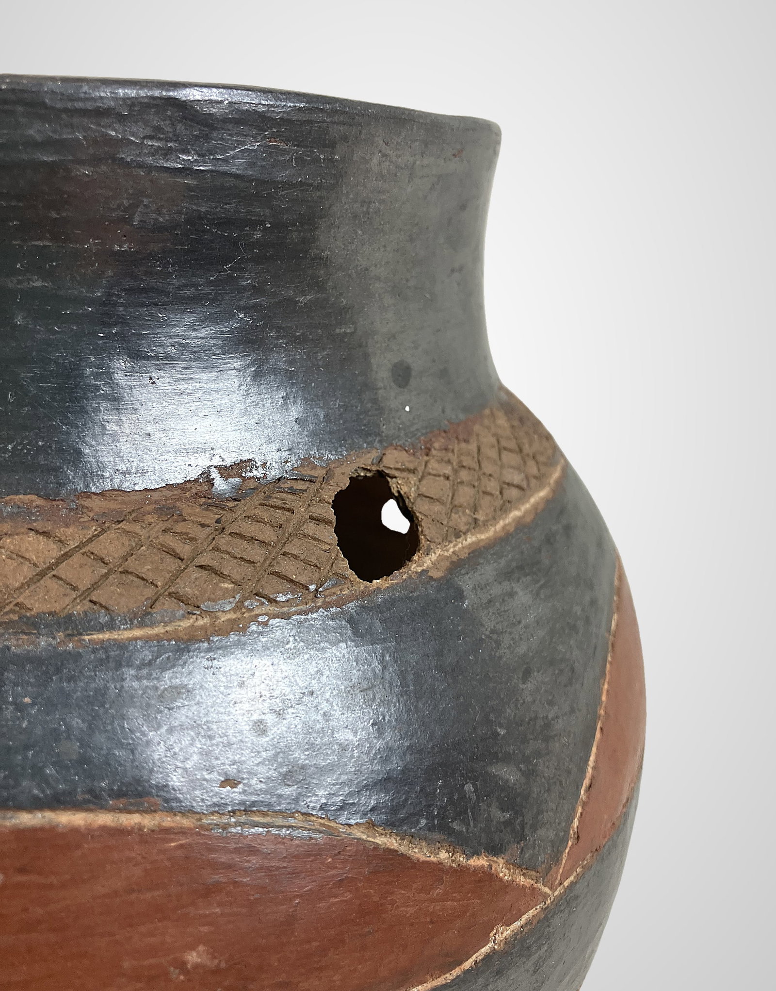 Traditional Tribal Terracotta Pot - 4