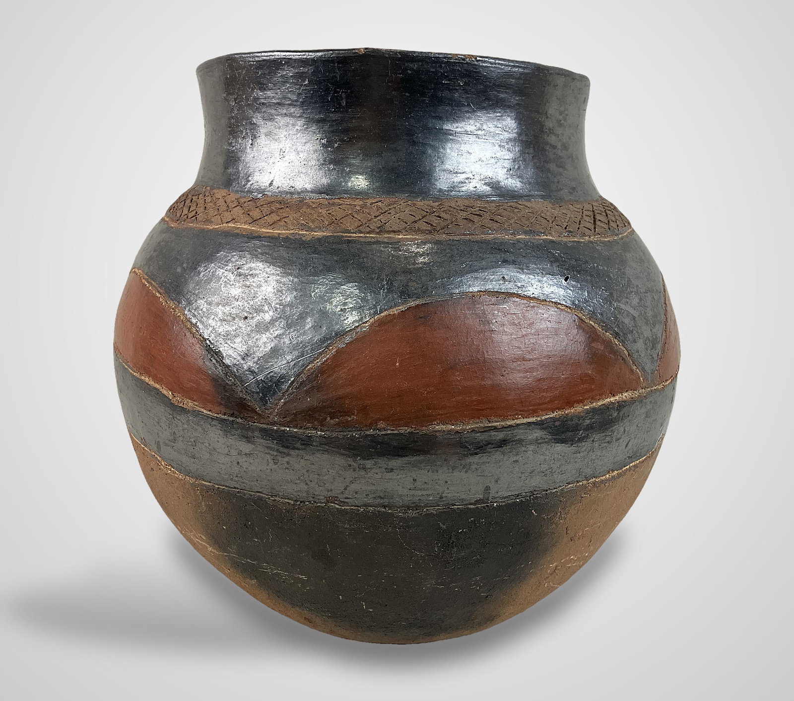 Traditional Tribal Terracotta Pot - 5
