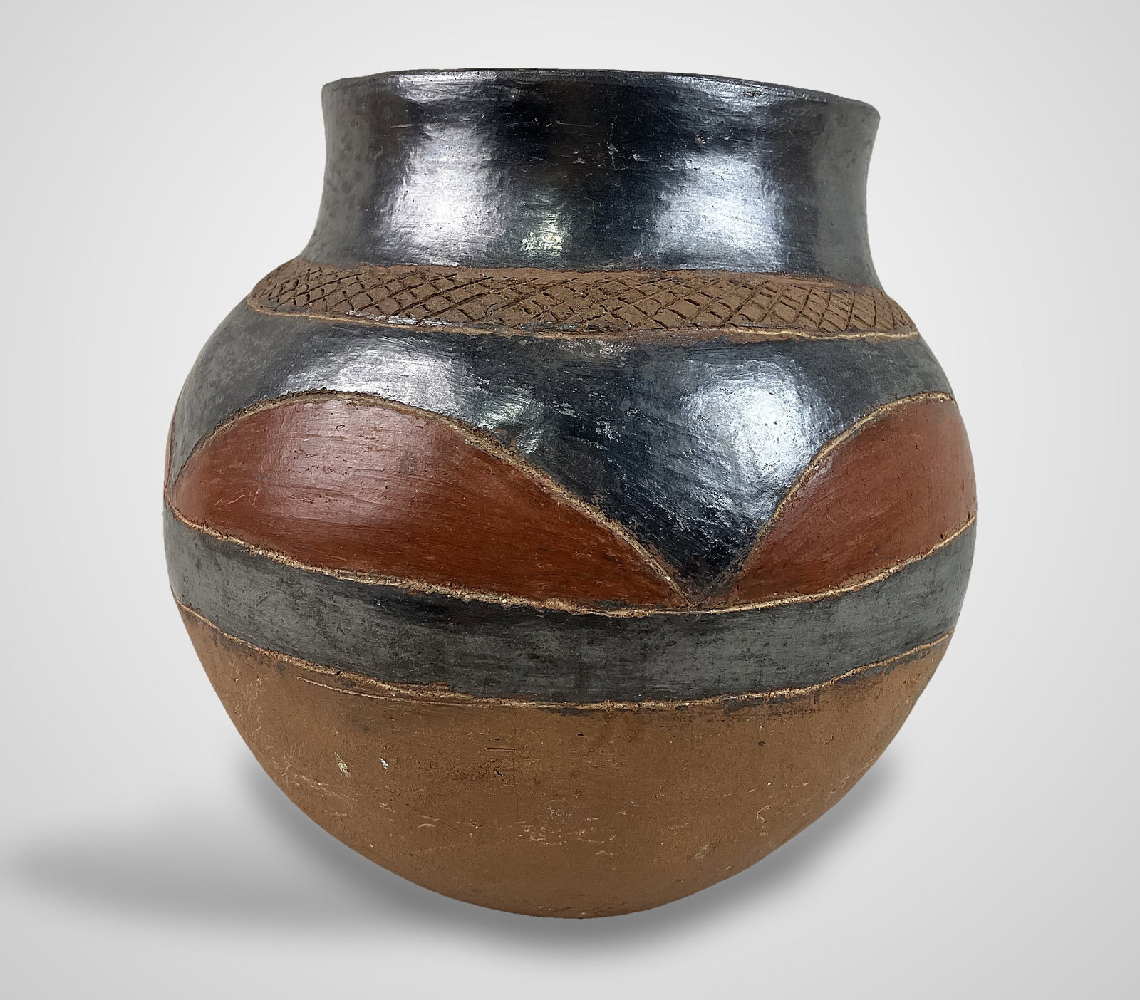 Traditional Tribal Terracotta Pot - 6
