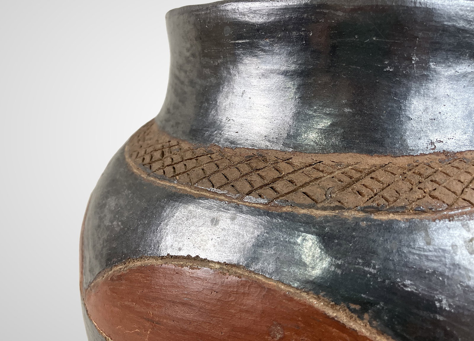 Traditional Tribal Terracotta Pot - 7
