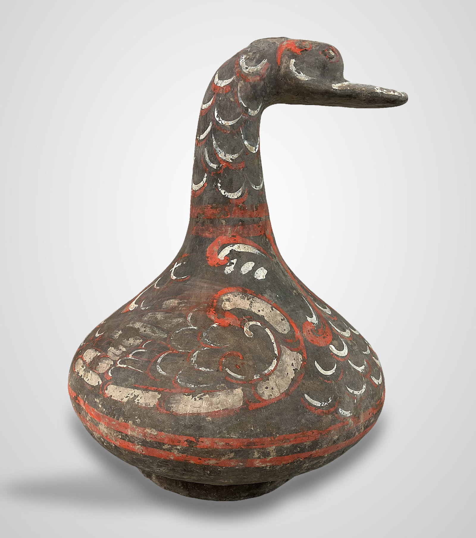 Chinese Funerary Pottery Duck - 4