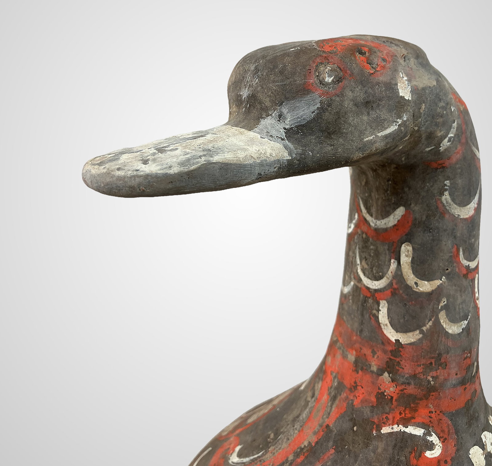 Chinese Funerary Pottery Duck - 6