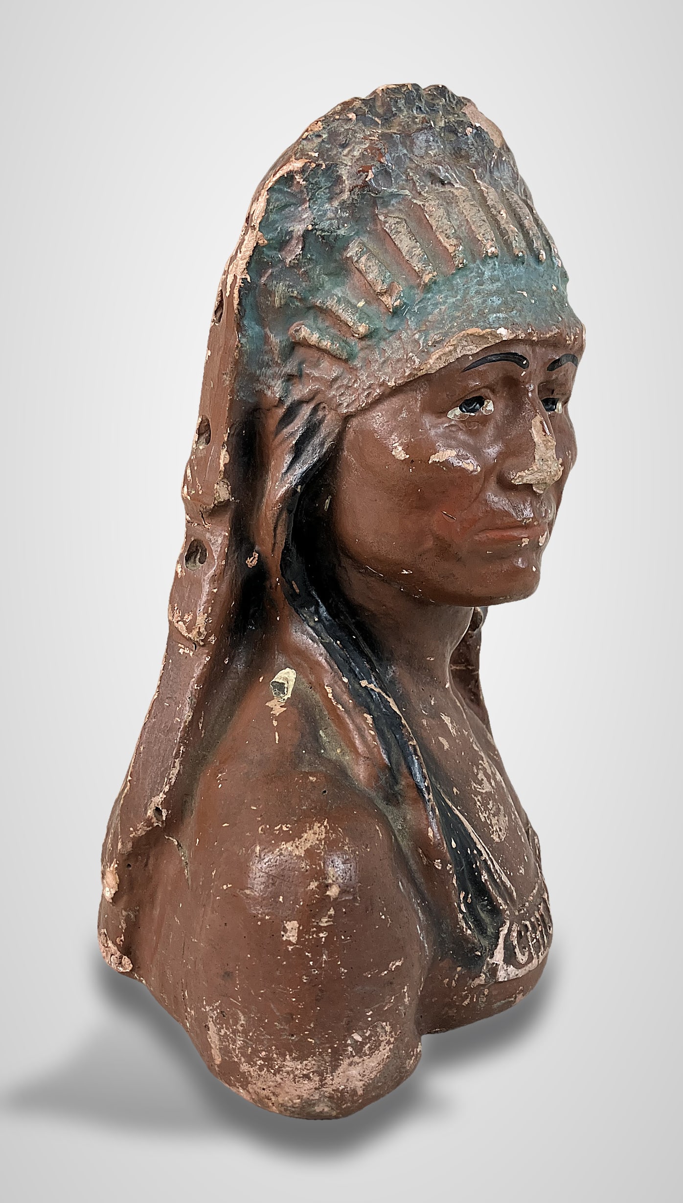 Native American Figural Chief Store Display - 6