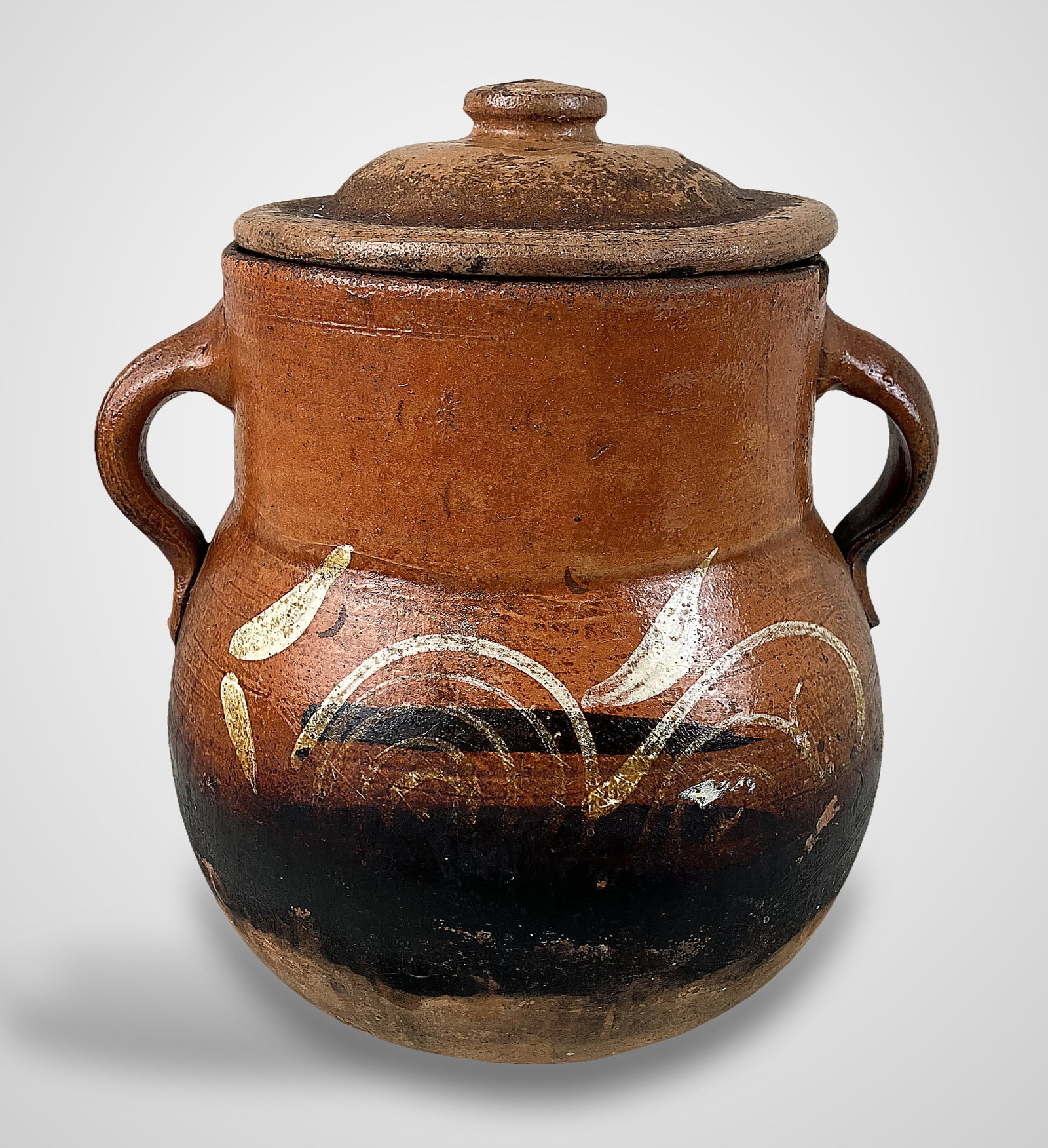 Mexican Folk Art Terracotta Pot (1 of 13)