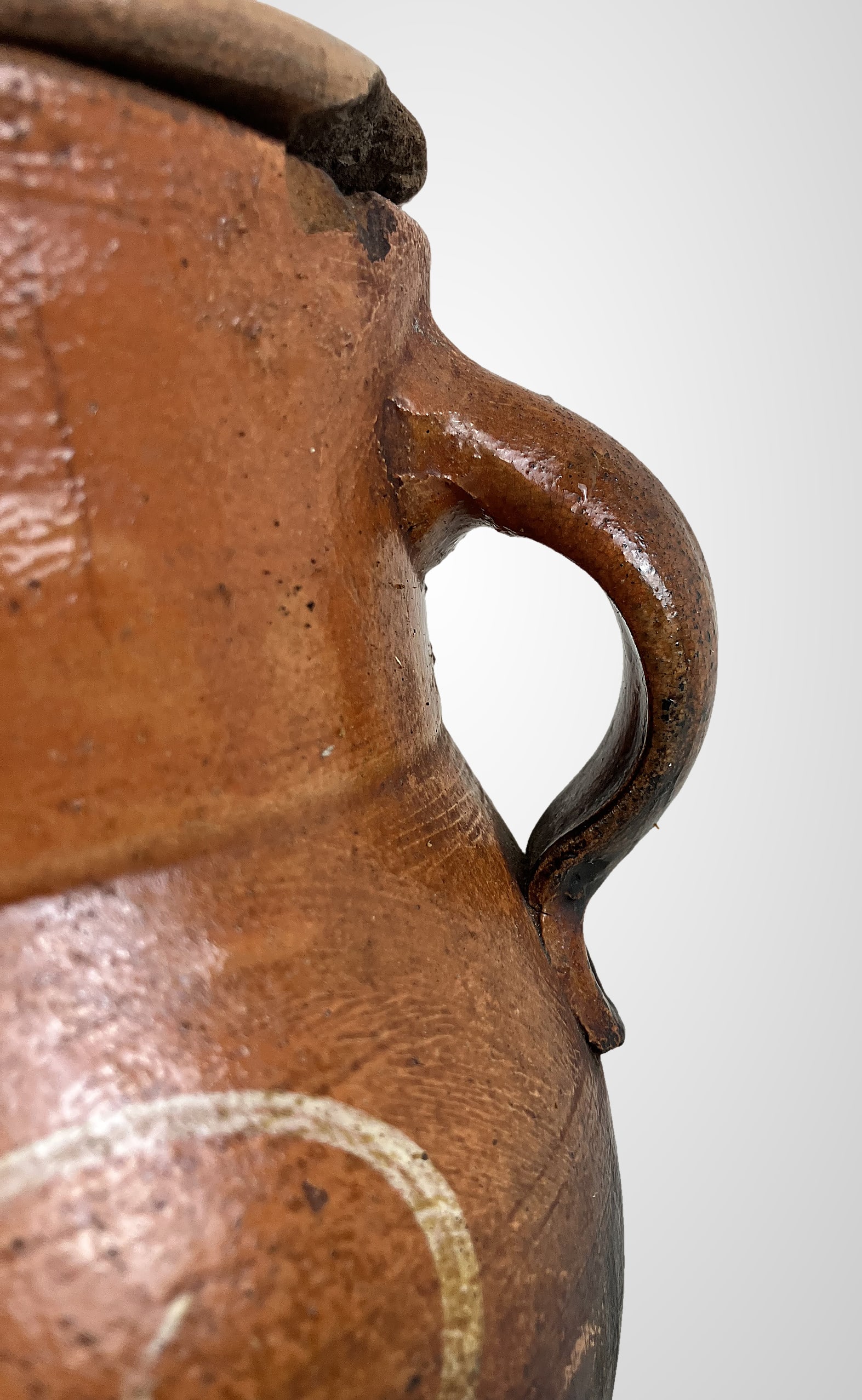 Mexican Folk Art Terracotta Pot - 3
