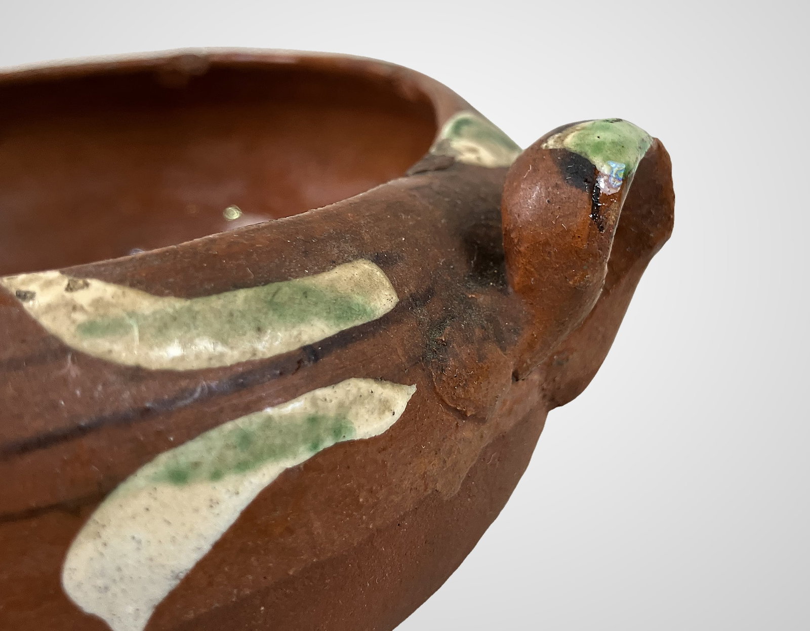 Three Mexican Folk Art Pottery Vessels - 3