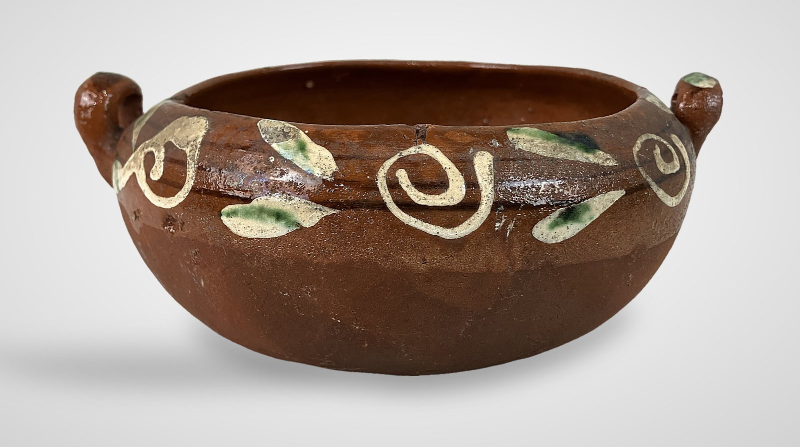Three Mexican Folk Art Pottery Vessels - 5