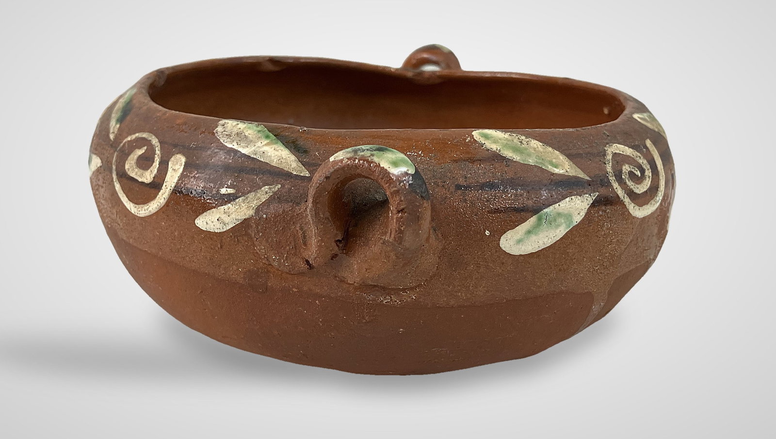 Three Mexican Folk Art Pottery Vessels - 6