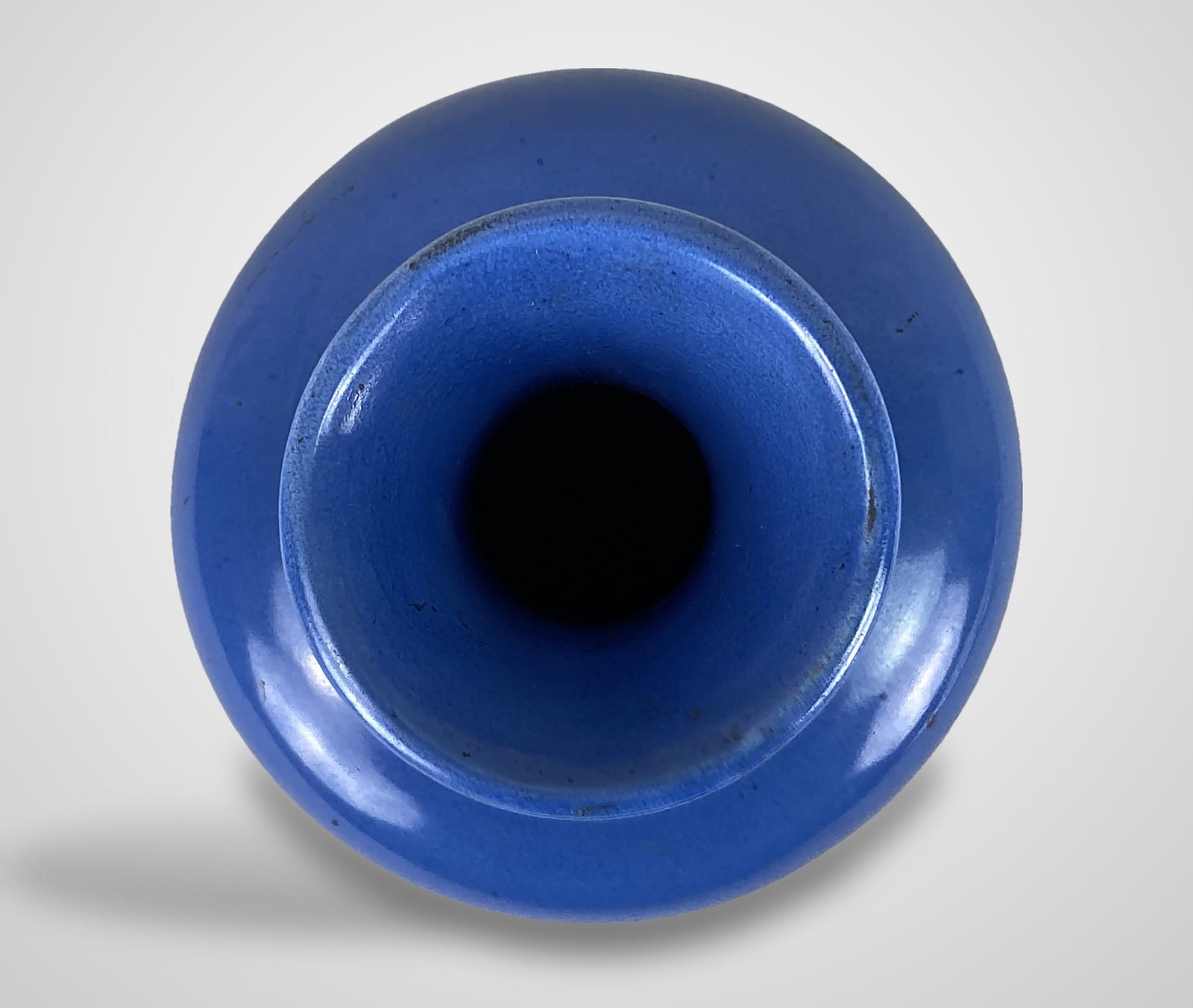 Early 20th Century Marmor Blue Flower Vase - 5