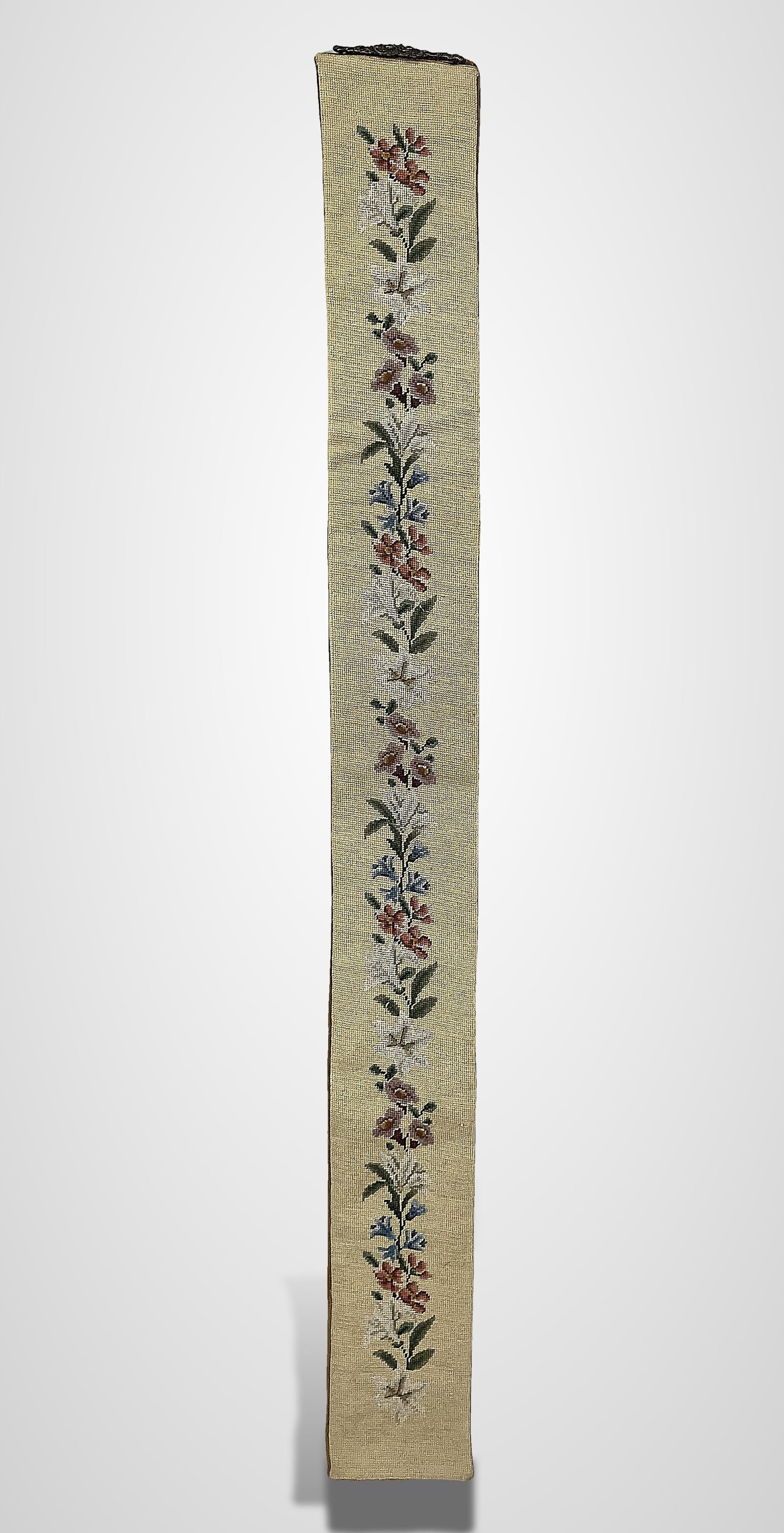 Antique Needlepoint Bell Pull (1 of 6)