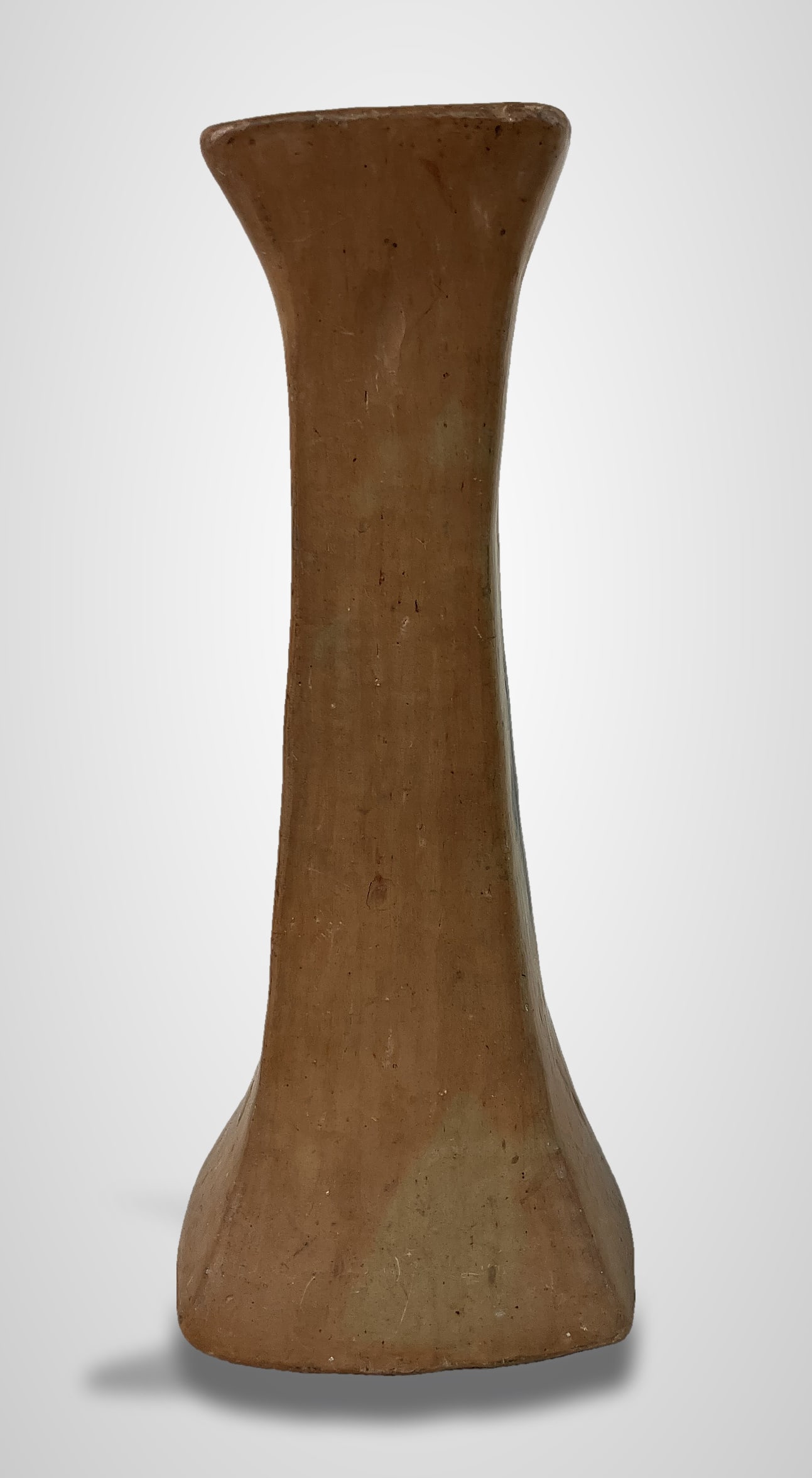 Catawba Indian Pottery Candlestick - 2