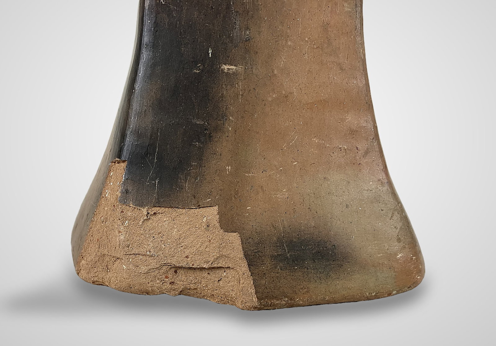 Catawba Indian Pottery Candlestick - 5