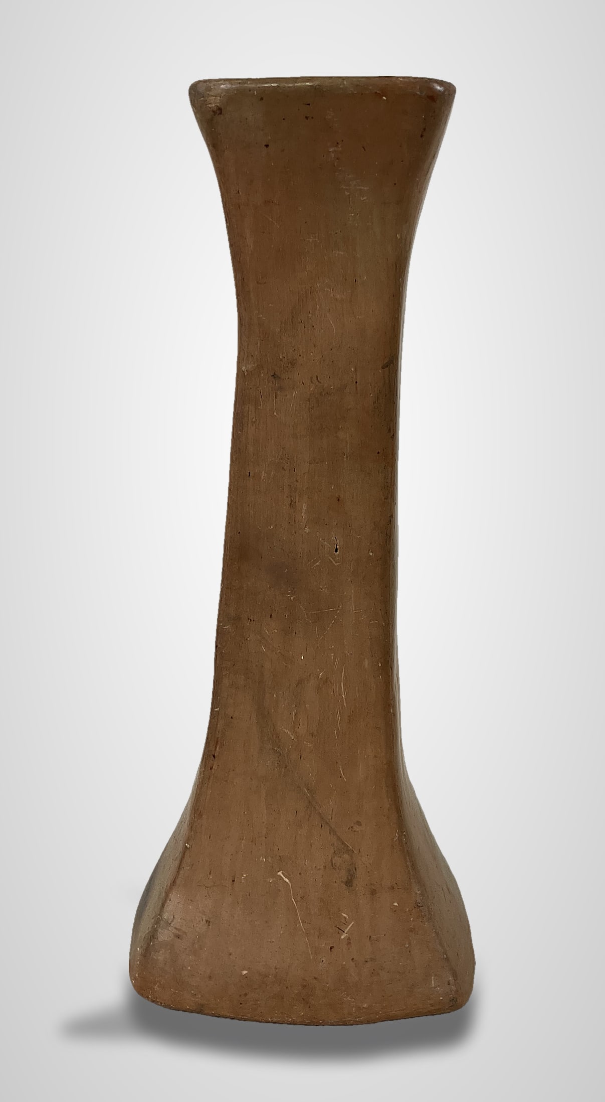 Catawba Indian Pottery Candlestick - 6